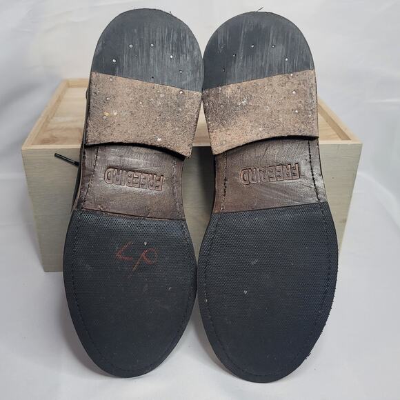 Freebird- Men's McCoy Leather Black Boots- Size 8 - Picture 6 of 7